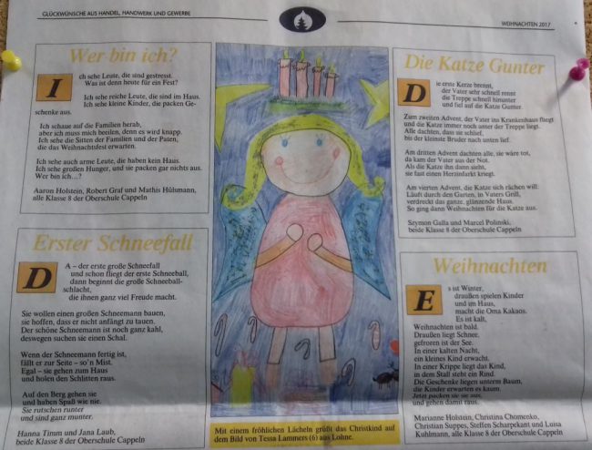 Gedichte OBS Cappeln